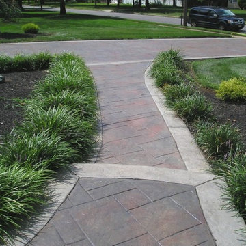 Stamped Concrete- Steps and Walkways