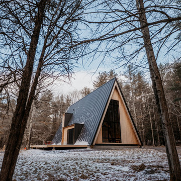 Upstate NY A-frame Cabin