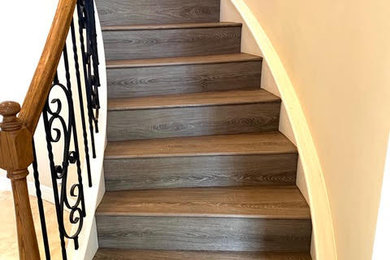 Custom Staircase Flooring