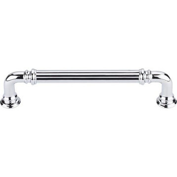 Top Knobs  -  Reeded Pull 5" (c-c) - Polished Chrome