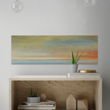 "Tranquil IV" Painting Print on Wrapped Canvas