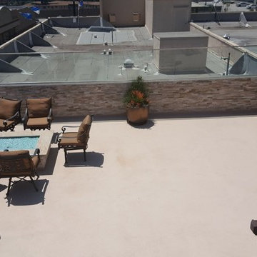 Del Rio Apartment Building - Rooftop Remodeling