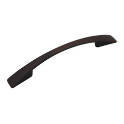 Cosmas - [5-PACK] Cosmas 3-3/4&rdquo; CTC (96mm) Oil Rubbed Bronze Modern Arch Cabinet Pull - Cabinet And Drawer Handle Pulls