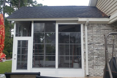 Gable Roof and Sunroom