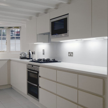 Photograph of completed kitchen