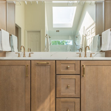 Leawood, Kansas Primary Bathroom Remodel with Custom Shower and Expanded Closet