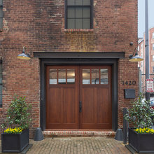 brown houses
