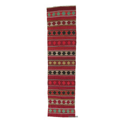 Vintage Turkish Kilim Runner - Hall And Stair Runners
