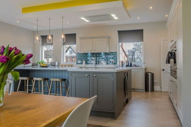 This is an example of a kitchen in Cheshire.