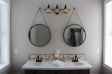 Bathroom - modern bathroom idea in Toronto