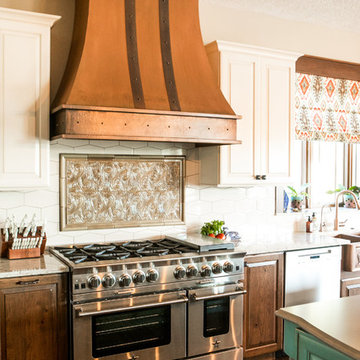 Beautiful Tri-color Kitchen