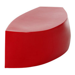 Heller - Frank Gehry Color Bench, Red - Outdoor Benches