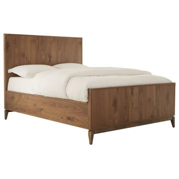 Modus Adler Full Panel Bed in Natural Walnut