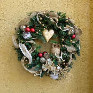 Farmhouse Refined Holiday Decorating