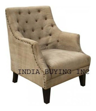 Industrial leather and canvas furniture from India buying inc