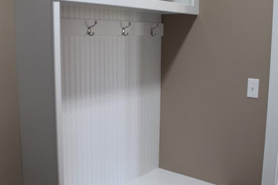 Inspiration for a laundry room remodel in Other