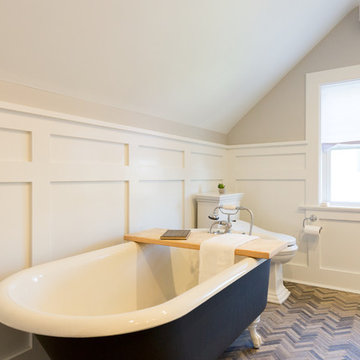 Attractive Attic Bathroom