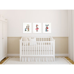 Peter and Poppy Collection - Framed Wall Art - Kids Wall Decor