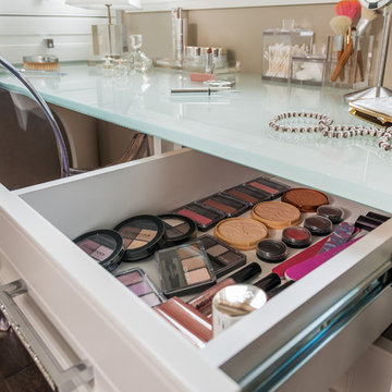 Dressing Room / Custom Closet detail — Organized Interiors