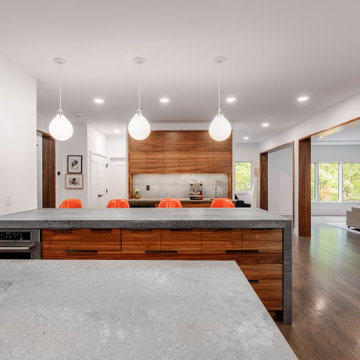 Sleek + Stylish Ann Arbor Kitchen