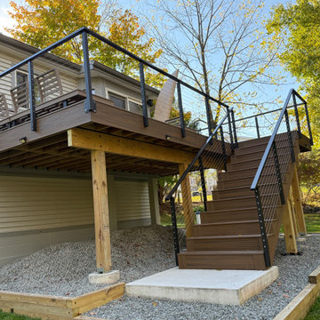 Modern Fascia Mount Senmit Cable Railing System – Columbia TN
