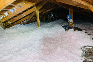 Attic Clean Up & Install Blown in Insulation