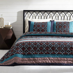 Mariah by Bella Taylor Home Modern High-End Bedding Set - Quilts And Quilt Sets