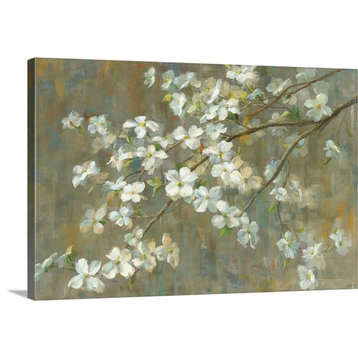 Dogwood in Spring Wrapped Canvas Art Print, 24"x16"x1.5"
