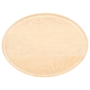 BigWood Boards Oval Maple Cheese Board