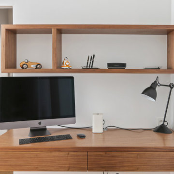 Appartement familial-Pereire-bureau sur mesure