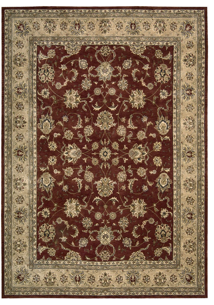 Nourison 2000 2203 Rectangle Rug, Brick, 2'x3', 2'6