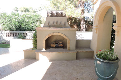 Inspiration for a mediterranean patio remodel in Phoenix