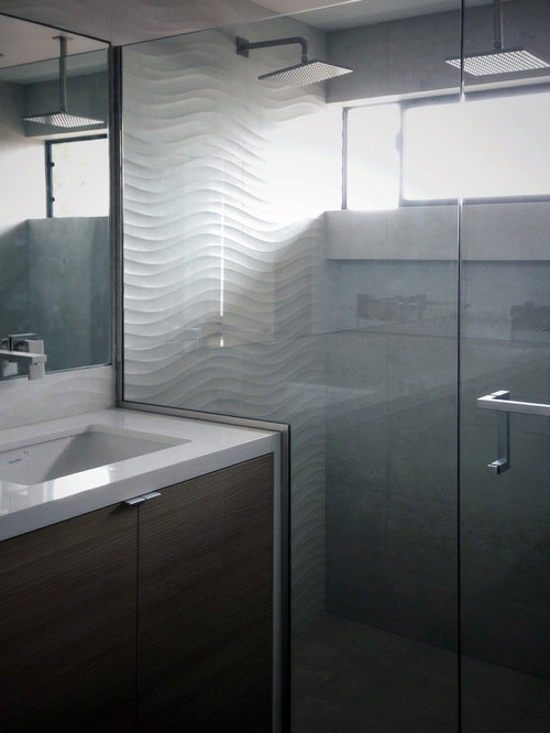 Wave Tile Shower Houzz
