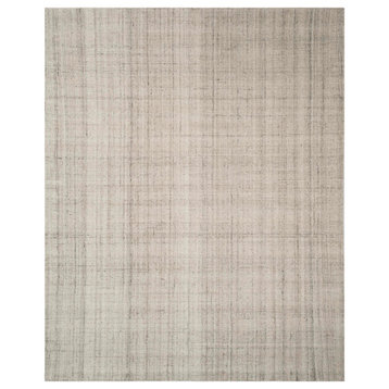 Safavieh Abstract Collection ABT141 Rug, Light Grey, 9'x12'