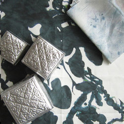 Up For Anything - olive fabric - Upholstery Fabric
