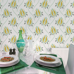 The Detroit Wallpaper Co. - Budding Wallpaper - Wallpaper