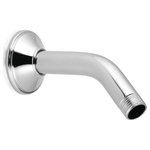 Toto - Toto Traditional Collection Series A 6" Shower Arm Polished Chrome - At TOTO, we design simple, brilliant, and elegant solutions for basic human needs where every innovation and detail is designed with you in mind. Were committed to improving peoples lives and for over a century, weve made products that do just that. The TOTO Classic Collection Series A 6 inch Shower Arm is a shower component to fit TOTO Classical Collections Series. Long lasting and durable, this decorative but functional accent is made of solid brass construction and finished with corrosion-resistant chrome plating.  Features a _ inch NPT connection and includes escutcheon. TOTO creates a clean, relaxed, and refreshing lifestyle by designing for every part of the bathroom and striving to bring more to every moment you spend there.