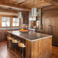 reclaimed wood cabinerts