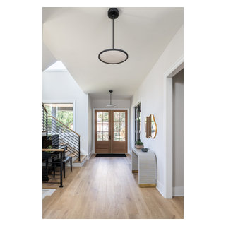 North Arlington Organic Modern Custom Home - Transitional - Entry - DC ...