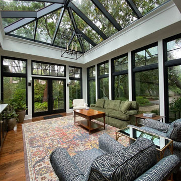 Sea Island, GA Mahogany Conservatory Roof