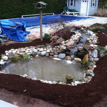 Install 8' x 11' Pond with Stream - Hamden