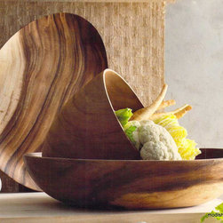 Roost Acacia Wood Platter & Bowls - SKU: W277 - Cooking Utensils