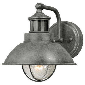 Harwich Dualux 8" Outdoor Wall Light Textured Gray