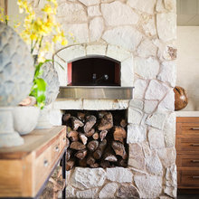 Porch Fireplace
