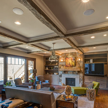Industrial Timber Home