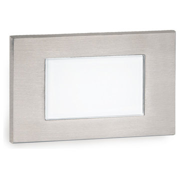 LED Diffused Step and Wall Light, Stainless Steel