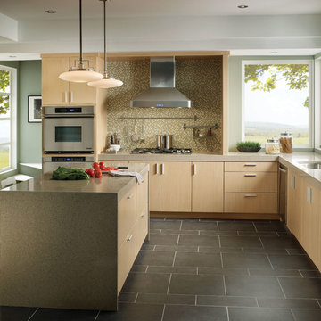 White Contemporary Kitchens