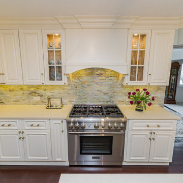 Painted White Kitchen Cabinets