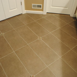 Warm Neutral Master Bath - Tile