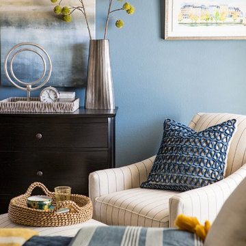 Blissful Blue Dreamy Bedroom